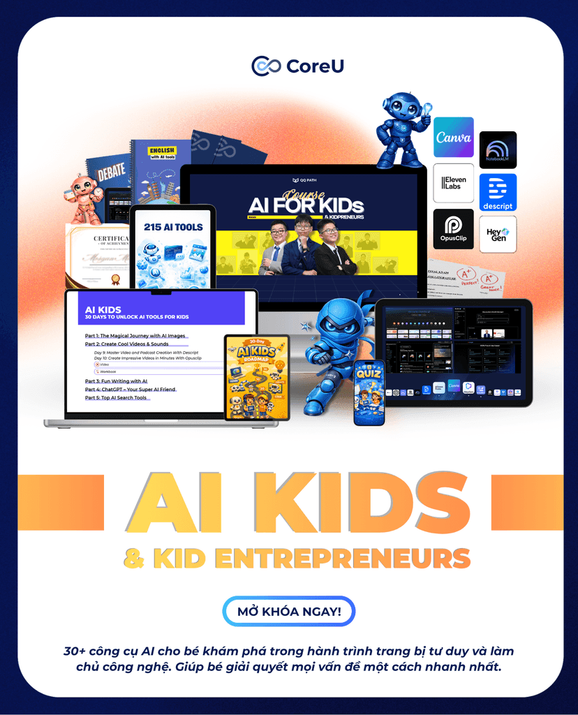 Ảnh bìa khoá AI Kids