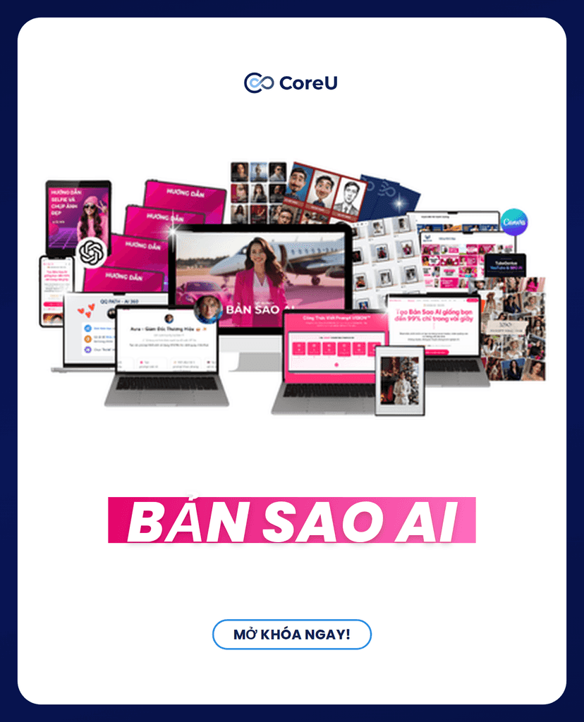 Ảnh bìa khoá Bản Sao AI